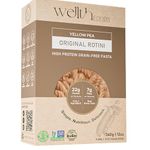 WELLTH High Protein Pasta | 100% Natural Ingredients (Yellow Pea) | Grain Free, Gluten Free, High Fiber, Vegan, Vegetarian Pasta with 22g Protein | Family Size Value Pack (340g)