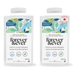 Natural Laundry Detergent Powder, Unscented Laundry Detergent Made in Canada Products, Plant Based, pH Balanced, HE Compatible, Gentle Premium Wash, 80 Washes, 1KG, Pack of 2