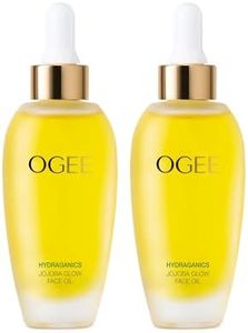 Ogee Jojoba Glow Face Oil, 2 Pack – Organic & Natural Moisturizing Facial Oil – Multi-Tasking Treatment for Radiant Skin (30ml Each)