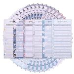 60 Pcs A6 Budget Binder Sheets Budget Inserts for Cash Expense Tracker Budget Sheets Envelope Budget Planner Wallet Budgeting Organizer