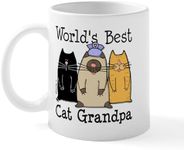 CafePress World's Best Cat Grandpa 