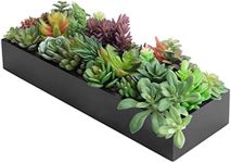 MyGift Artificial Succulent Centerp