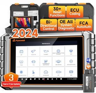 FOXWELL Scanner NT909 Wireless Bidirectional Scan Tool, 2024 Automotive Scanner Diagnostic Tool with ECU Coding, Full System Car Scanner, 30+ Resets, FCA, VAG Guide CAN-FD/DOIP, 3 Year Update