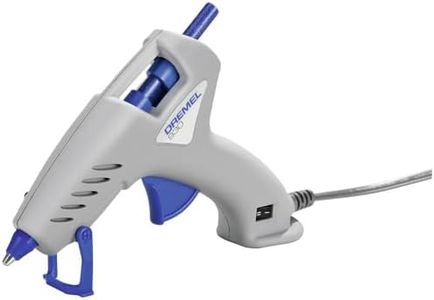 Dremel 930-18 910 Hot Glue Gun, 100-240 V, Glue Gun Set with 3 Glue Sticks for Decorating and Crafts, (L x W) 140 mm x 40 mm
