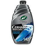 Turtle Wax Hybrid Solutions Ceramic Wash & Wax Car Shampoo 1.42 53340 - Car Cleaner with Ceramic Protector, Easy Rinse Formula That Removes Road Dirt & Leaves A Clean Glossy Finish