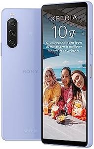 Sony Xperia 10 V - Smartphone Android, Téléphone Portable 6,1 Pouces 21:9 OLED - Triple Objectif - Prise Audio 3,5 mm - Android 13-6 Go de RAM - 128 Go de Stockage - Indice IP65/6 - Lavande