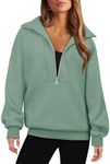 onlypuff Women Half Zip Hoodie Pullover Long Sleeve Lightweight Sweatshirt with Pocket