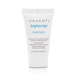 Vasanti Brighten Up! Enzymatic Face Rejuvenator – Brightens, Exfoliates & Cleanses for Soft, Smooth & Radiant Skin – Enriched with Papaya, Professional Microcrystals & Aloe (0.7 oz)