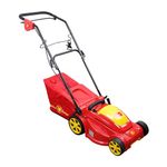 WOLF Garten 18Bkhjh2650 1600W 3500 RPM Electric 3-in-1 Lawn Mower with Soft Grip Handle,14 Inch Winged Blade,Max. Mowing Area 350 Metre Square,40 L Grass Catcher Capacity,1 Yr Manufacturer Warranty