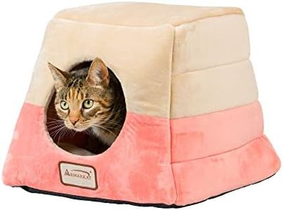 Armarkat Cat Bed, C07CCS/MH, Orange and Beige
