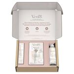 Gillette Venus Pubic Hair And Skin Womens Shaving Kit, 1 Venus Handle + 2 Razor Blade Refills + 2 in 1 Cleanser And Shave Gel For Women 190mL + Daily Soothing Serum For Intimate Grooming 50mL
