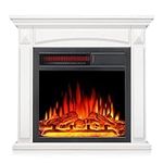 Rintuf Electric Fireplace Mantel, S