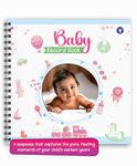 Baby Record Book - Premium Journal for Milestones & Memories with Photo Album for 0-5 Years Baby Girl/Boy | 56 Pages | Best Gift for Pregnancy, Baby Shower Party, New Born & New Parents