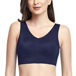 Amante V-Neck Cami Bra - Removable Pads, Midnight