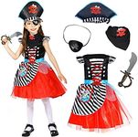 Girls Pirate Costume with Dress, Sw