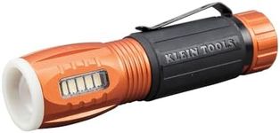 LED Flashlight and Worklight, Durable Waterproof, Hands-free Magnetic Includes Batteries Klein Tools 56028