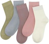 SERISIMPLE Women Thin Bamboo Socks 