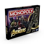 Monopoly Marvel Avengers Edition Board Game For Ages 8 And Up, Multicolour, Big Kid, Monopoly