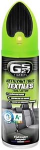 GS27 - Nettoyant Tous Textiles Triple Action avec Brosse - Nettoyant Moquette Voiture et Tissus intérieurs - 400 ML