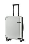 SAMSONITE Evoa Polycarbonate 55 cms Brushed Silver Hardsided Cabin Luggage (SAM SP55/20-BRUSHED Silver)