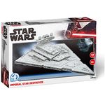 4D Build, Star Wars Imperial Star Destroyer, 3D Paper Model Kits, 278 Piece Paper Model Kit for Teens and Adults, Ages 10+