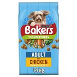 BAKERS Superfoods Adult Chicken with Vegetables Dry Dog Food 14kg