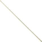 K & S Precision Metals 8160 Round Brass Rod, 1/32" OD, 5 Count