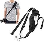 WANBY Camera Padded Shoulder Neck Strap Quick Release Sling Belt for DSLR SLR (Shoulderband)