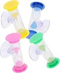 4pcs Suction Cup Hourglass Kids Bru