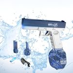 Children's Electric Automatic Water Gun, Ultra Long Range 32FT Automatic Spray Gun, Automatic Squirt Guns Toys, Large Capacity Water Gun, Suitable for Summer/Swimming/Swimming Pool/Beach