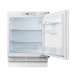 Cookology CBULF601 138 Litre Capacity Integrated Built In Undercounter Larder Fridge, Adjustable Temperature Control and Legs, Reversible Door, LED Interior Light - White