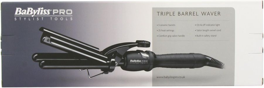 Babyliss Pro Triple Barrel Hair Waver – Beach Waves Styler