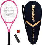 Senston 27'' Tennis Racket Professional Tennis Racquet,Good Control Grip,Strung with Cover,Tennis Overgrip, Vibration Damper