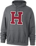 Top of the World Men's Standard Fleece Pullover Hoodie, Dark Heather, Small