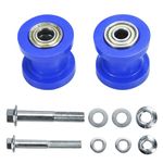 HOLATO 8mm 0.31" 10mm 0.39" Chain Roller Tensioner Wheel Guide for Baja DB30 Doodlebug Dirt Bug Mini Bike 110cc 125cc 140cc 150cc SSR XR125 CRF50 KLX110 Dirt Pit Trail Bike ATV Quad Motorcycle Blue