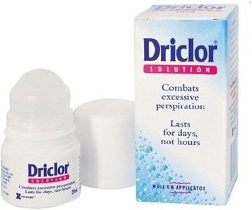 Driclor 20ml Roll On Antiperspirant (Pack of 2 Bottles)