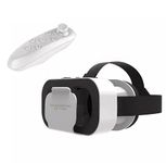 HD Virtual Reality Headset w/Controller/Gamepad,VR Headsets for iPhone/Android,3D VR Glasses for TV, Movies & Video Games-VR Goggles Compatible with iOS, Android Phones (BG45)