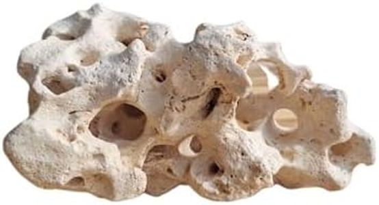 Hole Stone (Prezzo per Pietra) - Roccia Decorativa per Acquario Malawi e Tanganika - Pietra Naturale per Decorazione (M)