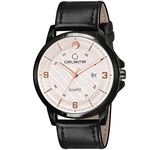 Carlington Analog Watches for Men with Leather Strap - CT 1050