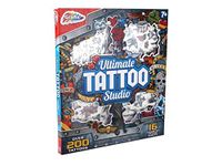 Grafix Super Tattoo Kit Studio 200+ Pieces Boys Kids Art Craft Activity Set