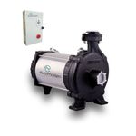 EUROMOLTEN 1hp Open well Submersible Pump, BEE certified 5 star energy efficiency and ISI certified, Dual Carbon Bush Technology, 100 Percent Fine Copper Winding, Heavy Duty Pump