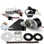 24V36V250W Electric Conversion Kit for Common Bike Left Chain Drive Customized for Electric Geared Bicycle Derailleur (36VThumb Kit)