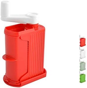 Rigamonti Plastic Hand Cheese Grater, Red