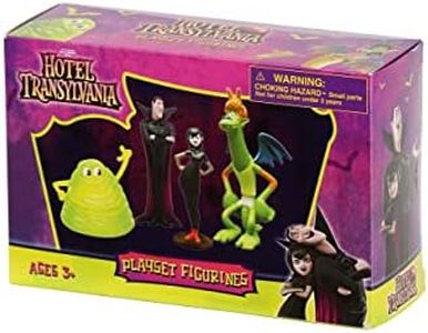 FUN.COM 4 Pack Hotel Transylvania Figurines, Officially Licensed Hotel Transylvania Toys