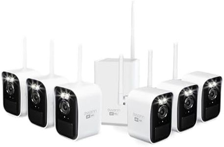 Swann MaxRanger4K™ Mini Long-Range Wireless NVR Security Systems (6 Camera Kit + MaxRanger Base Station)
