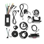 E Bike Conversion Kit, DC24V 36V 48V 750-1000W Electric Bike Controller Kit with Controller, S900 Panel, Main Control Switch, Headlight and Taillight, Electric Bike Conversion Kit