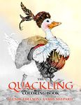 The Quackling Coloring Book: A Grayscale Adult Coloring Book and Children's Storybook Featuring a Favorite Folk Tale: 3