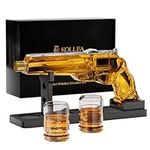 Whiskey Decanter Sets for Men, Kollea Liquor Decanter Set with Glass, Unique Birthday Gift Idea for Men Dad Father, Cool Anniversary Stuff Gift for Him Husband, Liquor Dispenser for Bar Drinking Party