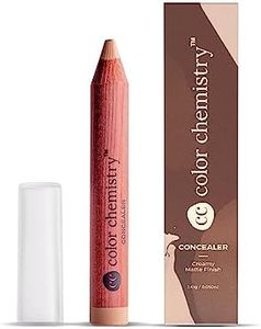 COLOR CHEMISTRY Concealer, Husk Co01, 2.49 G | Creamy Matte, Ultra Blendable, Natural Concealer, Medium Coverage, All Skin Type