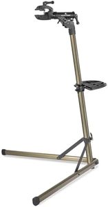 BikeHand Bike Repair Stand - Home Portable Bicycle Mechanics Workstand - for Mountain MTB Road Bikes Maintenance - Max. 55 lbs